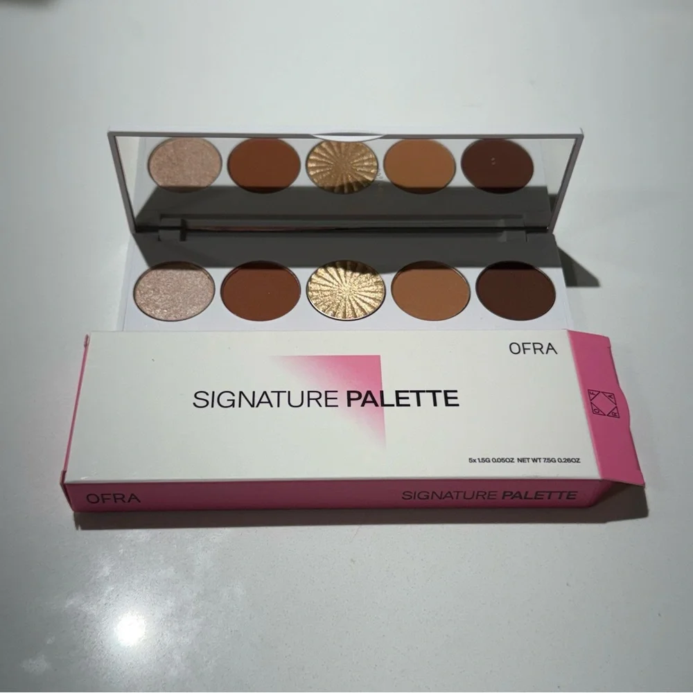 OFRA Signature Palette - Brown and Gold Hues